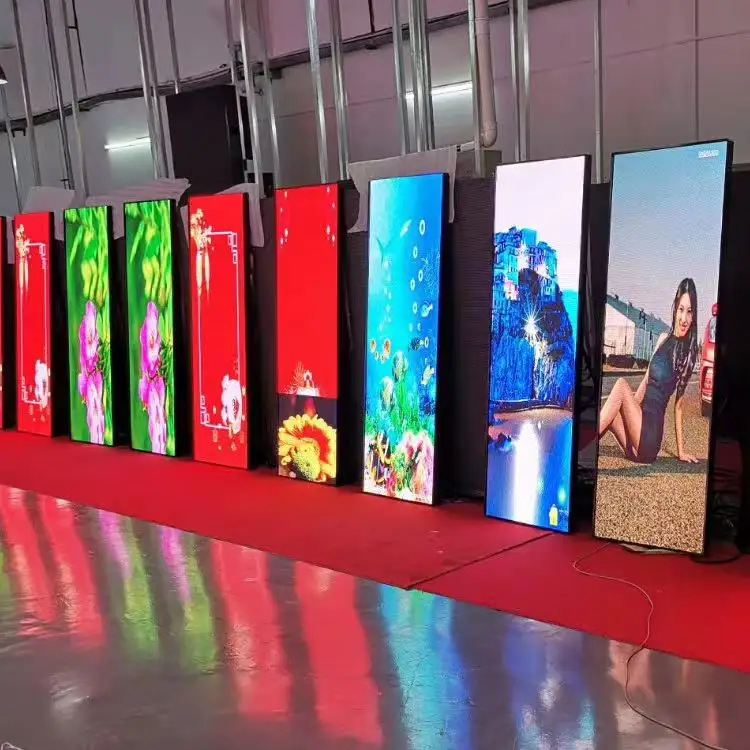 Indoor Mirror Screen Led Video Photo Booth Indoor P2.5 Poster Led Display Led Display Screen Commercial Digital Signage