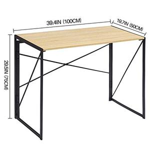 Pieghevole Del Computer Gaming Desk No-Montaggio Semplice Studio Scrivania Tavolo Scrivania A Casa - Product Image 2