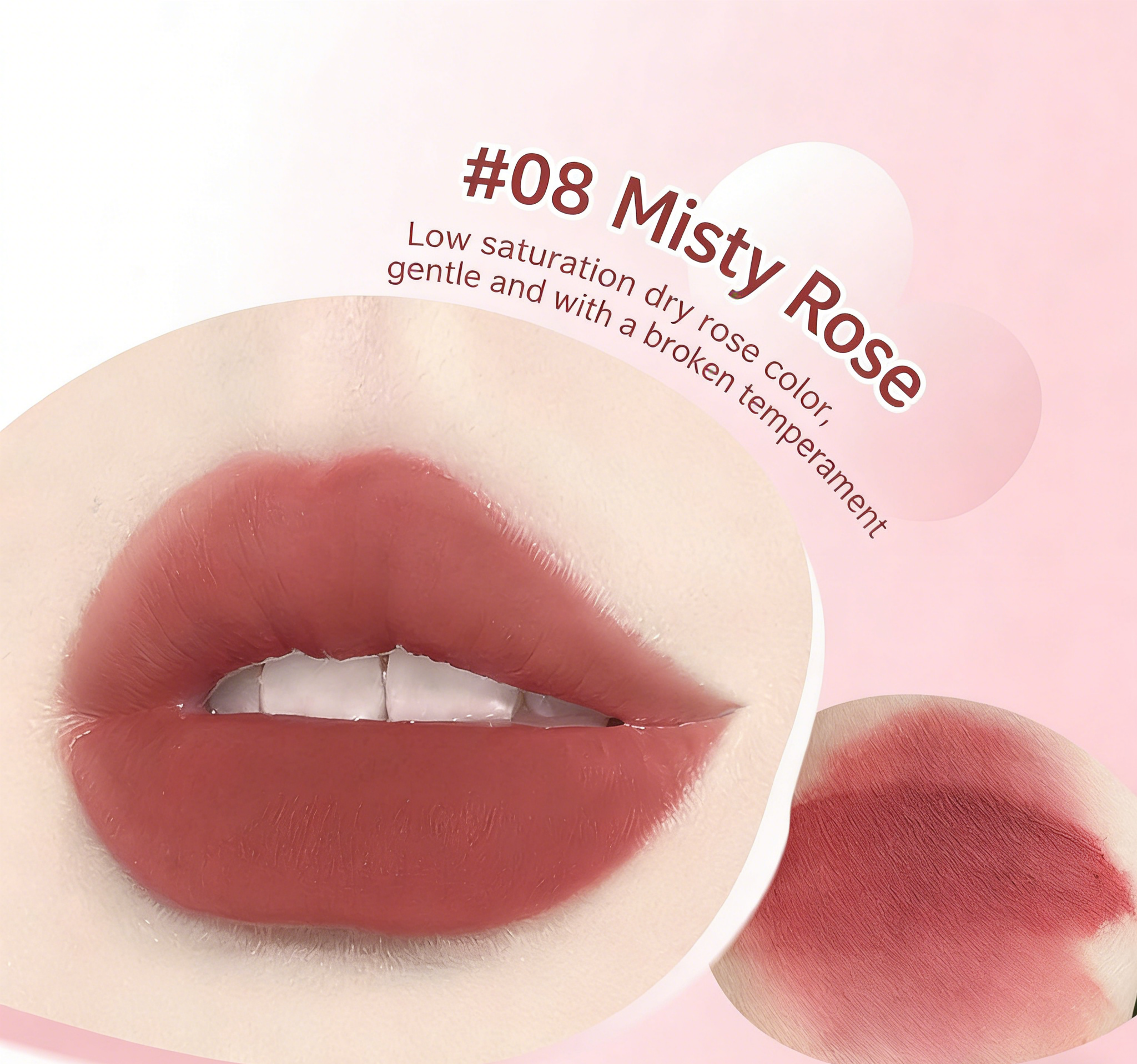 08# Rose brumeuse