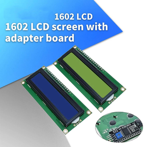 1PCS LCD-Modul Blauer Bildschirm IIC/I2C 1602 für 1602 LCD mega2560 Grüner Bildschirm - Product Image 1