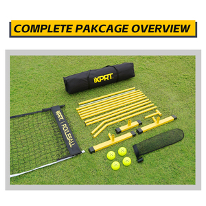 Özel baskılı su geçirmez PVC vinil açık reklam çit afiş örgü inşaat Pickelball Net dış mekan kullanımı için - Product Image 6