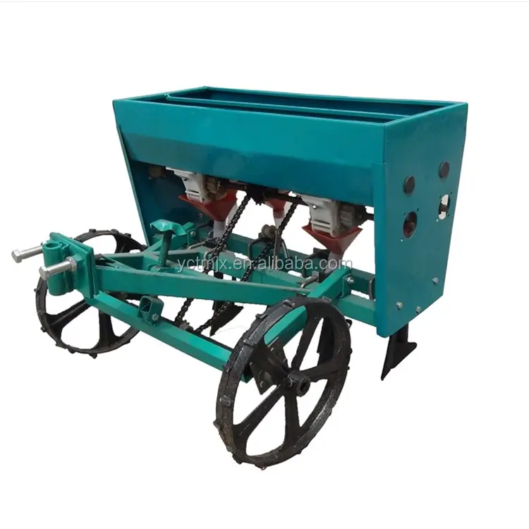 Mini sembradora de trigo para caminar Tractor