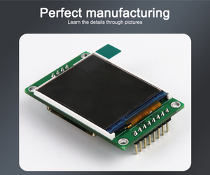 Polcd 1.77 pollici 128*160 TFT LCD Touch pannello 8080 MCU 8bit interfaccia arduino Display LCD