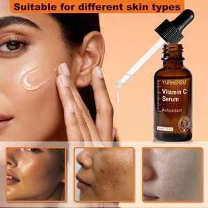 Siero ad alta potenza di vitamina <span class=keywords><strong>C</strong></span> per il viso che illumina il trattamento Anti invecchiamento delle macchie scure per lo sbiancamento della pelle e la riparazione dei danni del sole - Product Image 6