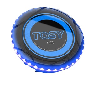 S331 LED Luminous Flying <strong>Disc</strong> Night Sports Outdoor Flying <strong>Disc</strong> Smart Auto Light up <strong>Extremely</strong> Bright 36 LED Flying <strong>Disc</strong>
