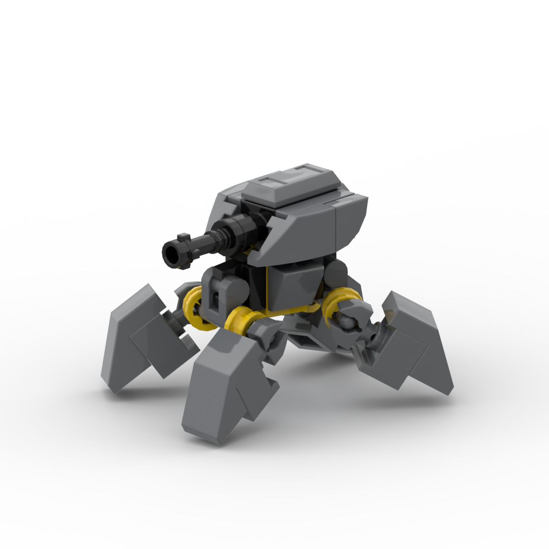 Quadrupedal mecha-electronic schematics for components