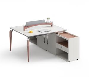 Escritorios modernos para estación de trabajo, mesa de oficina, escritorio de oficina Modular Simple de madera, mesa de ordenador con estantes de almacenamiento - Product Image 3