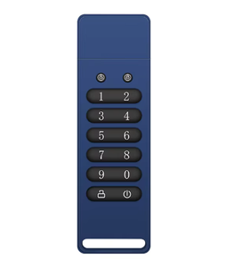 Benutzer definierter USB-Stick Blau 8G 32G 64G 128G 256G Zink legierung USB 3.0 Digital verschlüsse ltes USB-Flash-Laufwerk - Product Image 3