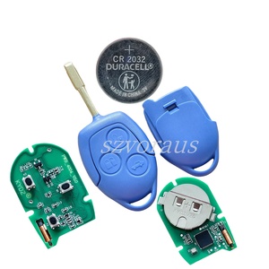 3ボタンリモートキーロゴなし433mhz/4D63チップ6CIT15K601AG F-ordトランジットWM VM 2006-2014強力なデュアルセルバッテリー付き - Product Image 1