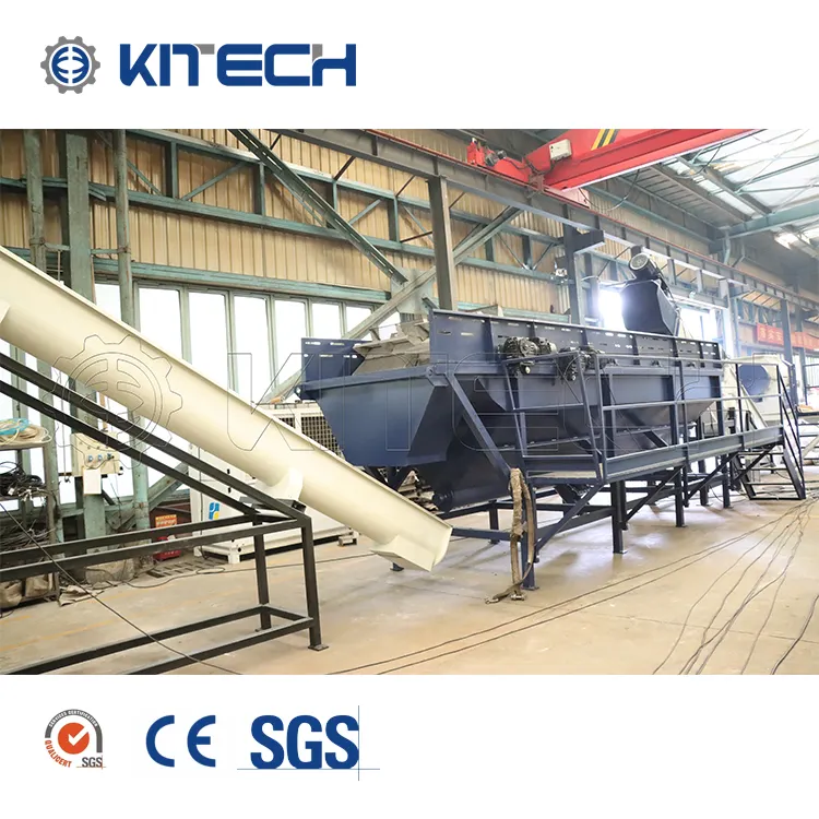 High Quality Kitech PET Flakes Hot Washing Tanks Only for Plastic Recycling