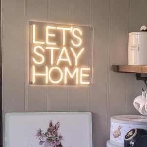 Dropshipping trong nhà cá nhân Acrylic tùy chỉnh Neon dấu hiệu Led Neon dấu hiệu cho phòng nhà tường trang trí nội thất - Product Image 5