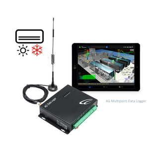 Wireless +<strong>RS232</strong> Remote Control 4 Channel <strong>Temperature</strong> <strong>Sensor</strong> Outdoor <strong>Temperature</strong> Strain Gauge Data Loggerss - Product Image 2