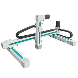 Robot de pórtico de 3 ejes UMOT Belt XYZ, actuador de módulo lineal CNC, cinturón motorizado, mesa de escenario lineal, sistema de movimiento deslizante para corte láser - Product Image 2