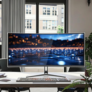 Precio de fábrica Monitor LCD de 27 pulgadas 2K HDR Respuesta rápida Negro Colorido para uso en escritorio Juegos deportivos electrónicos Nueva computadora - Product Image 1