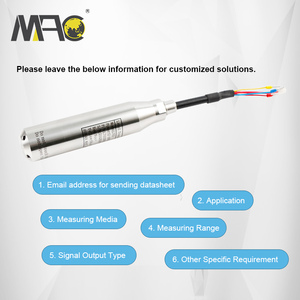 Modbus Rtu Rs485 Flüssigkeits wasserstand Mm Messgerät Tank füllstand anzeige Sensor - Product Image 3