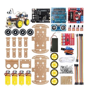 Smart Car für UNOs R3 Motherboard ferngesteuertes programmierbares Roboter-Kit geeignet für Arduino