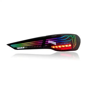 ไฟท้ายไฟท้ายรถสำหรับ BMW M4 G82 G22ไฟท้ายรถ2021-2024ไฟท้าย CSL RGB สไตล์ RGB สำหรับ BMW 4 Series ไฟท้าย G22 LED - Product Image 3