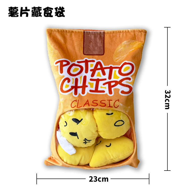 Potato chips bag
