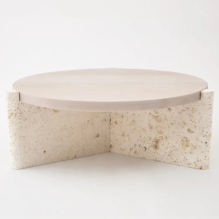 Soggiorno italiano tea cofee mobili decor design nordico tavolino in pietra personalizzato italiano tavolino in marmo di lusso
