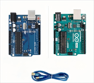 Arduin-o UNO R3 Entwicklungs platine Original Motherboard C Sprach grafik Programmier modul Mikro controller Learning Kit