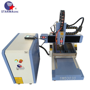 STARMAcnc快速交付4040 6060金属铝迷你3d数控路由器 - Product Image 4