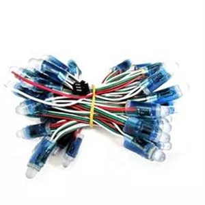 Per esterno IP68 WS2811 RGB lineare Pixel a LED singola stringa indirizzabile 12mm facciata DMX Auto CRI 5V/12V DC paesaggio - Product Image 1