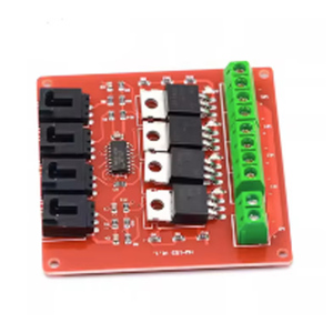 Dört kanal 4 rota MOSFET düğmesi IRF540 V4.0 + MOSFET anahtarı + izolasyon güç + otobüs izolasyon + izolasyon güç modülü Arduino için