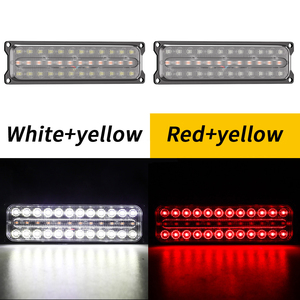 12v 36 <span class=keywords><strong>led</strong></span> ışık flaşlı uyarı lambası sidelights <span class=keywords><strong>LED</strong></span> Strobe ışıkları flaşör kırmızı mavi otomatik flaş 36LED flaşör stroboskoplar