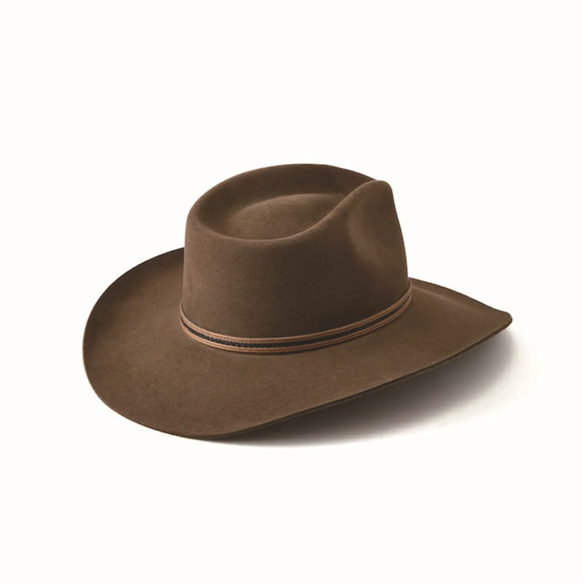 Chapeau de cowboy de paille de cattleman classique de prix bon marché d'usine pour la partie