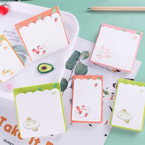 Custom Personality Design Charm <strong>Cute</strong> Self-adhesive Sticky Note <strong>Paper</strong> Square <strong>Shape</strong> Stationery Note <strong>Paper</strong> Sticker <strong>Memo</strong> Pad