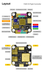 SpeedyBee F405 V3 50A 30x30 FC&amp;ESC Stack 4 in <strong>1</strong> Electronic Speed Controller for FPV Drone Parts - Product Image 6