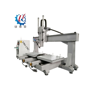 Precio de fábrica, máquina Cnc de 4 ejes, enrutador de madera de mesa doble 1212 para hacer moldes de mesa y silla de madera con trabajo de mesa única - Product Image 6