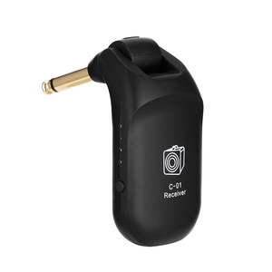 Sistema inalámbrico para guitarra eléctrica, transmisor y receptor con batería recargable integrada, UHF - Product Image 3