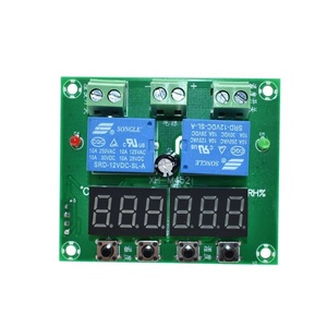 DC 12V Thermostat <strong>Temperature</strong> Humidity Control Thermometer Hygrometer <strong>Controller</strong> Module LED Digital Display Dual Output