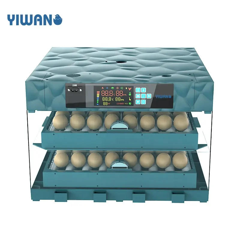 Yifan – incubateur automatique à taux d'éclosion élevé de 64 à 320 œufs, 128 œufs pour l'éclosion