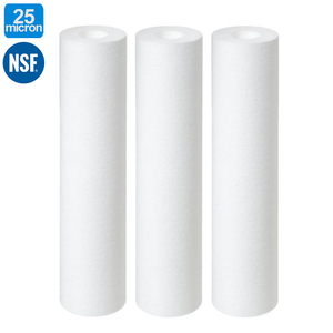 Cartucho de filtro soplado en fusión de PP 0,2-300 micrones cuerda herida polipropileno plisado 1 micrón Filtro de sedimentos - Product Image 3