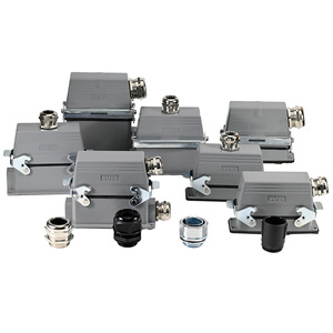 SUEL HE-006ตัวเชื่อมต่อสายเคเบิล Multipole ทรงสี่เหลี่ยมตัวผู้ตัวเมีย6ขา - Product Image 6