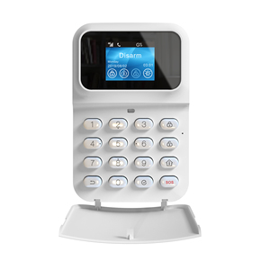 CO01 Compact Stylish 4G Wired Keypad Alarm <strong>System</strong> Flip Cover <strong>Display</strong> Screen Easy Operation for Home 433mhz Door <strong>Sensor</strong> Fire