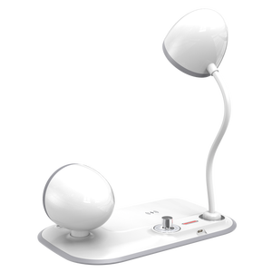 2025 estación de carga inalámbrica rápida multifuncional 3 en 1 lámpara de mesa Led Luz de escritorio cargador inalámbrico magnético - Product Image 6