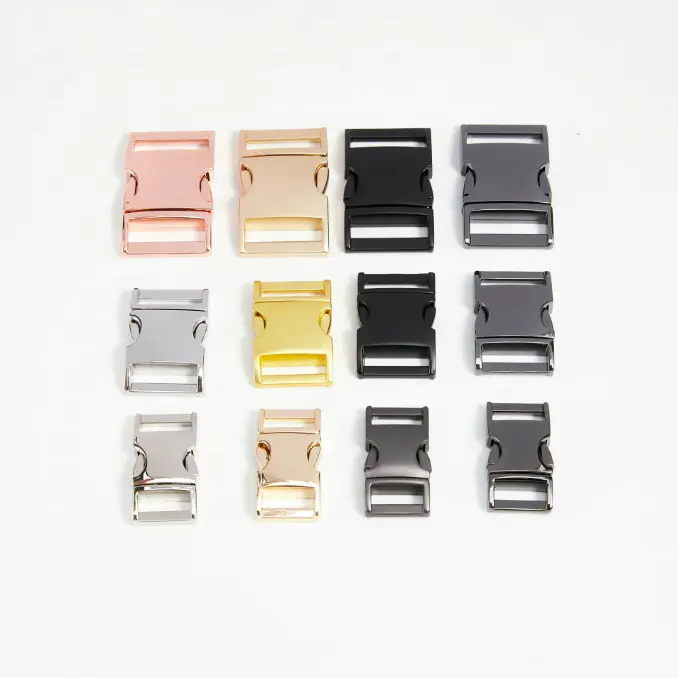 Cintura di qualità Premium con fibbia a sgancio rapido in metallo con Logo personalizzato con funzione di sgancio facile