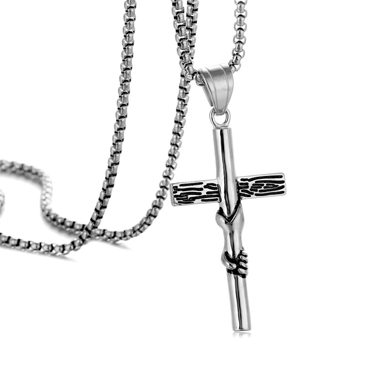 Steel Pendant steel+3.0*60cm chain