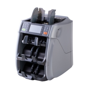 HT9200 2 + 1 Pocket ATM Sort Note Sorting Machine Contador de facturas y clasificadores Fábrica - Product Image 1