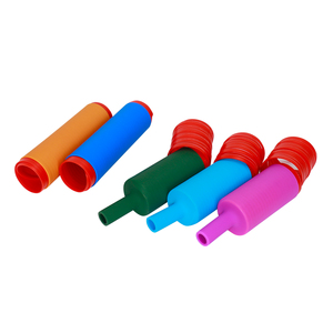 Lạnh Thu Nhỏ Ống xe đạp nhôm sỏi thả Phụ kiện tay lái ba bánh thanh APE móc Silicone xe đạp xử lý thanh <span class=keywords><strong>Grips</strong></span> - Product Image 3