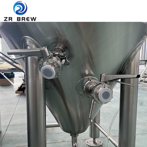 機械製造機500L 600L 1000LBeer醸造機用機器コニカルキャッサバ発酵タンクビール機械 - Product Image 3