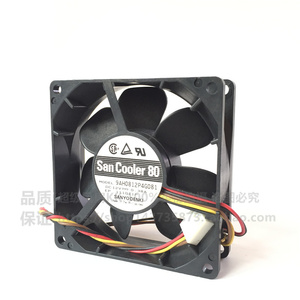 9ah0812p4g081 12v.0.38a Sanyo 8025.4 Strip Line <strong>PWM</strong> Temperature <strong>Control</strong> Function Fan - Product Image 5