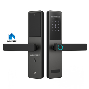 Smart Remote Control <strong>Blue</strong> Tooth WiFi Biometric <strong>Lock</strong> Fingerprint Security Ttlock Smart <strong>Locks</strong> Card <strong>Key</strong> Electric Digital Door <strong>Lock</strong> - Product Image 1