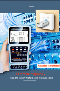 <strong>Network</strong> Engineers' First Choice Optical Fiber Detection Devices I-pook PK655 with LCD Display Screen - Product Image 6