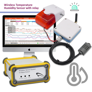 Zigbee Gateway Wireless <strong>Temperature</strong> <strong>Humidity</strong> <strong>Sensor</strong> Relay <strong>Temperature</strong> <strong>Humidity</strong> Controller - Product Image 1