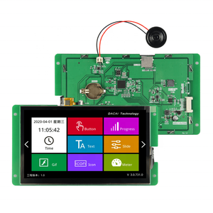 Dacai 7 "TFT Proiettore HMI Touch Screen Resistivo Pannello di Controllo tfp401 raspberry pi zero mipi rgb display tft rgb 8 bit - Product Image 3