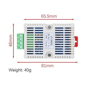 Transmisor de temperatura y humedad RS485 Serial Communicica Sensores de temperatura Modbus RTU Módulo de adquisición SHT20 - Product Image 2